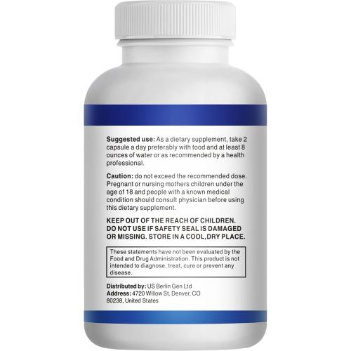 1000mg Magnesium Complex for Women and Men, Magnesium Glycinate, Citrate, Malate, Taurate, Oxide, Carbonate, Aspartate, Orotate, 8-in-1 Magnesium Supplement - Non GMO 240 Capsules