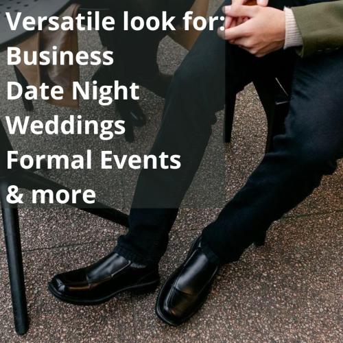 Size 8.5 wide Color Black Deer Stags Men's Greenpoint Dress Comfort Slip-on Loafer