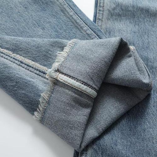 Size 28R  AG-ED Denim Durable women's Straight Leg Jeans, Non Stretch Denim Pants for Long Term Wear