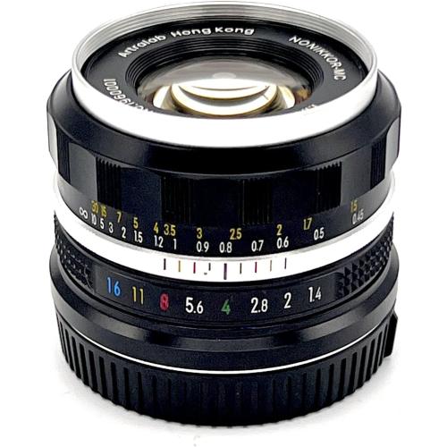 ARTRALAB NONIKKOR-MC 35mm F1.4 (Full Frame, 1960's Style) - Manual Lens for Nikon Ideal for Street Photography, Portraits and Landscape