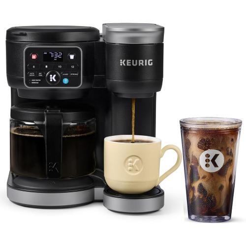 Keurig K-Duo Hot & Iced Single Serve & Carafe Coffee Maker – MultiStream Technology, 72oz Reservoir, Ideal for Holiday Hosting & Gift Giving (Gen 2)