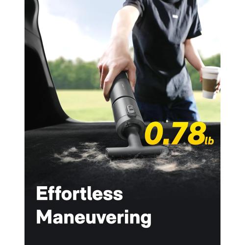HOTO Car Vacuum Portable Cordless, 4-in-1 Mini Handheld Vacuum, 20000Pa