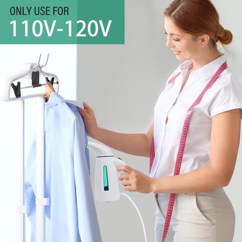 OGHom Steamer for Clothes,Portable Handheld Travel Steamer,240ml Large Capacity,700W,30 Second Fast Heat Up Garment Steamer (Turquoise)