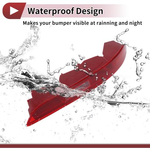 1 Pc Rear Right Bumper Reflectors No.8UD945096 Bumper Reflector Side Marker for Audi Q3 2016-2018