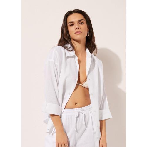 Size XL color white Woman's Shirt