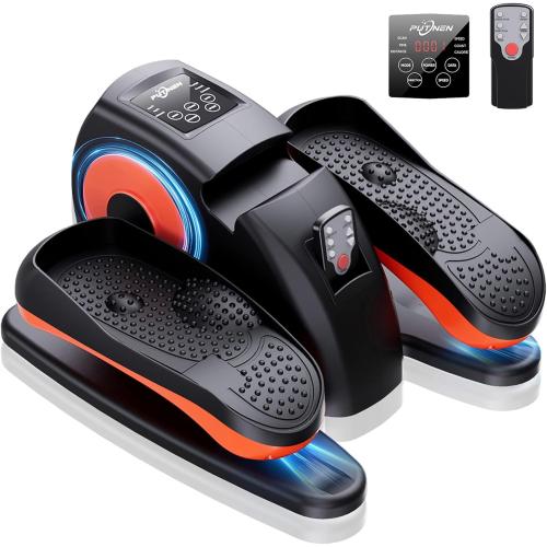 Putnen Under Desk Elliptical Machine, Electric Elliptical Leg Exerciser for Seniors with 12 Adjustable, Portable Quiet Elliptical Exercise Machine, Seated Pedal Exerciser with Remote Control