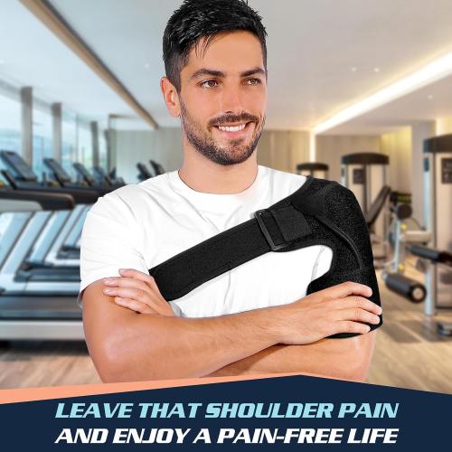 1PCS Shoulder Brace for Men and Women for Torn Rotator Cuff,Arm Sling Shoulder Immobilizer,Shoulders Compression Sleeve and Support For Pain Relief,Adjustable,Suitable for Both Left and Right Arms