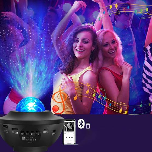 Star Projector Galaxy Light Projector, 3 in 1 Galaxy Projector Night Light with Remote Control, Music Speaker & Timer, Star Lights for Bedroom Bedroom/Party/Home Decor