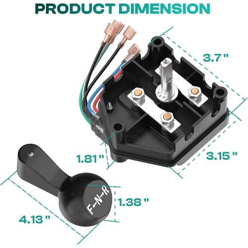 DRIVE UP 48V Club Car DS Forward Reverse Switch, Club Car Forward Reverse Switch Assembly with Handle and Micro Switch for Club Car DS 1996-Up Golf Carts, OEM 101753005 1012987