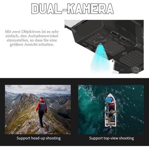 E88 Pro Drone with Camera, 4K HD Dual Camera Foldable FPV Drone Long Flight Time for Kids Beginners(Drone)