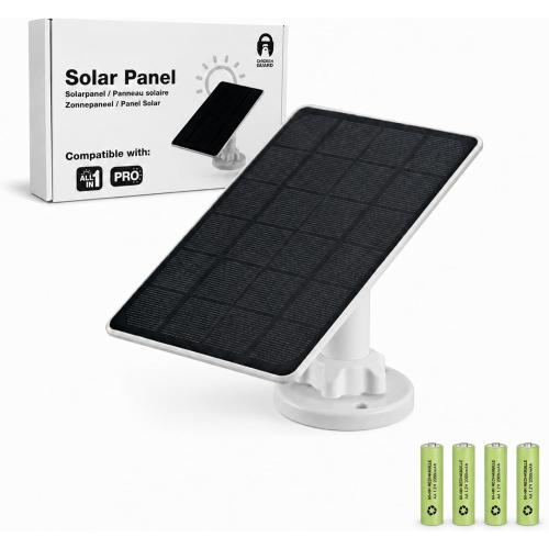 ChickenGuard Red AIO Automatic Chicken Coop Door & Solar Kit Bundle | Solar-powered automatic chicken door bundle with timer/light sensor, anti-pinch and weather-resistant anti-lift aluminum door