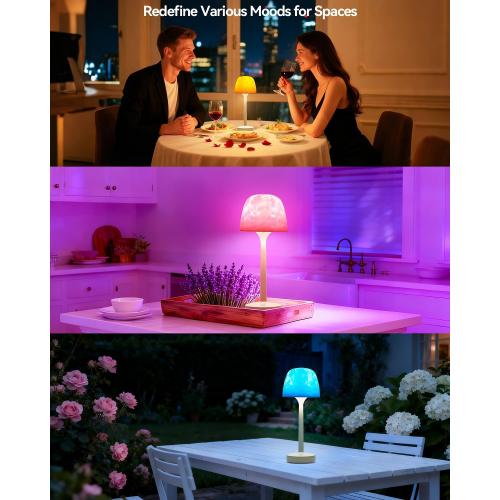 Rechargeable Shower Lamp Waterproof for Inside Shower-Bathroom Lamp Color Changing Ocean Wave Projector Light Water Proof,Shower Lighting Led Water Ripple Lights Ocean Lamps Bath Tub Relaxing