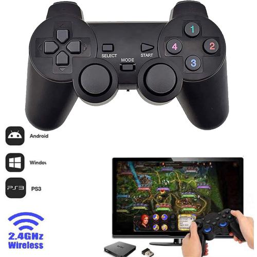 C-Zone 2.4GHz USB Twins Wireless game Controller Gamepad Joystick With WIN98/2000/X/2003VISTA/WIN7 SYSTEM TV Box