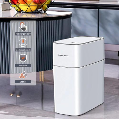 JOYBOS 15L Touchless Smart Motion Sensor Trash Can - Includes 20 Trash Bags