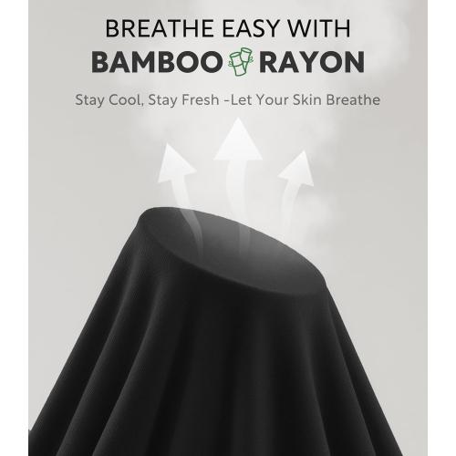 DAVID ARCHY Womens Underwear, Bamboo Rayon Women's Briefs - Moisture Wicking Panties, Soft & Breathable, 4 Pack