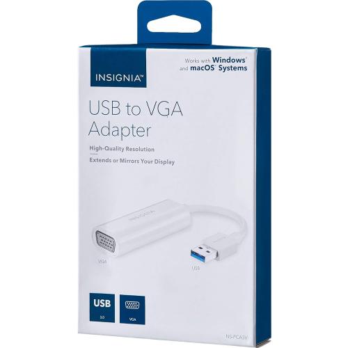 INSIGNIA USB to VGA Adapter - Model: NS-PCA3V
