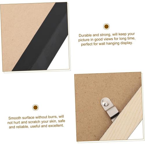 MAGICLULU Wall Mounting Photo Frame Picture Frame for Home Decor Easy to Install Photo Holder for Bedroom Living Room Dining Room for Family