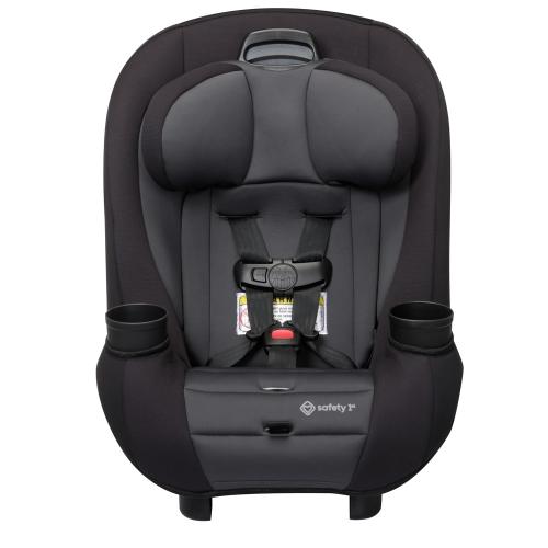 Safety 1st Ellaris 3-in-1 Convertible Car Seat, Slim Fit Design, Rear & Forward-Facing, 5-Position Headrest, 3-Across Fit, Travel-Friendly with Machine-Washable Seat Pad, Smokey Haze