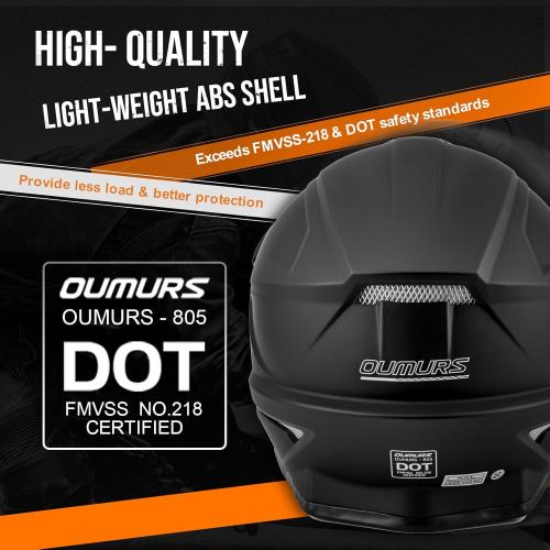 Adult ATV Dirt Bike Helmet with Goggles Gloves & Mask Quick Release Buckle Adjustable Sun Visor Motorcycle Adult Helmet Off-Road Motocross Downhill Moped MX for Unisex-Adult