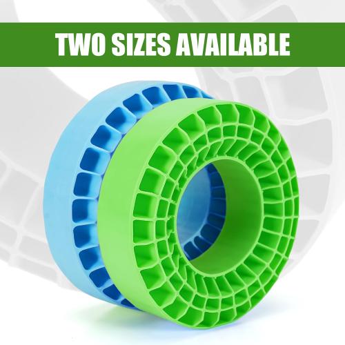 INJORA Silicone Rubber Inserts Foam for 106-108mm 1.9 Tires(Small Green)