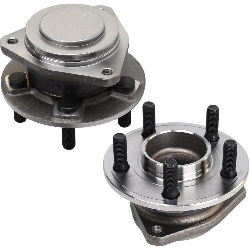 KUSATEC 513325 2pcs Front Wheel Bearing and Hub Assembly Compatible with 2012-2020 for Chrysler 300, Dodge Challenger, 5 Lug Bolts w/ABS