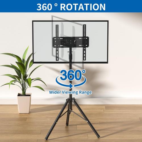 Portable TV Tripod Stand Tilt Mount for 32 to 55 inch LCD LED Flat Screen TV Display Floor Stand