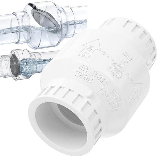 2 Inch PVC Check Valve, Socket x Socket