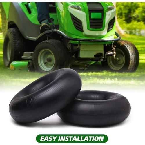 18x8.50/9.50-8 Replacement Inner Tube with TR-13 Valve Stem (2-Pack) - For Golf Cart/Tractor/Lawn Mower and More