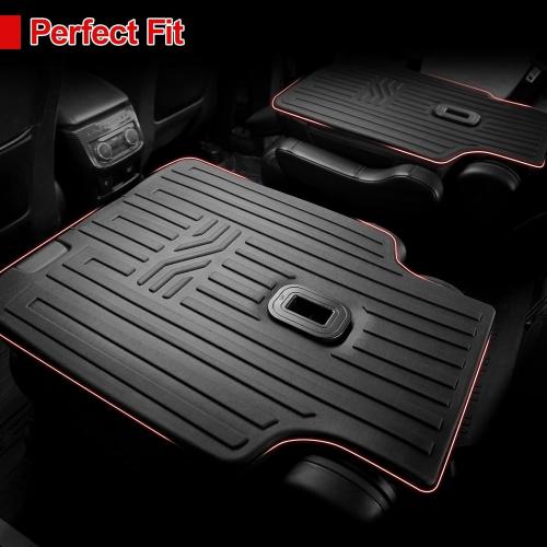 Second Row Backrest Kick Mat for 2020-2025 Ford Explorer 6 Passenger, All Weather 2nd Back Seat Cover Protector for 2025 2024 2023 2022 2021 2020 Ford Explorer Accessories - missing one