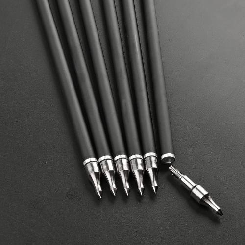 30 Inch Archery Carbon Arrows Hunting Arrows with 4” Turkey Feather Target Practice Arrows Spine 500 for Compound & Recurve &Traditional Bow 6/12pcs