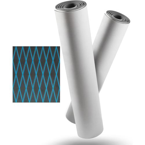 Fullfire Boat Flooring - EVA Foam Boat Decking - Marine Mat Self-Adhesive Flooring Sheet Marine Carpet for Motorboat Yacht Kayak RV