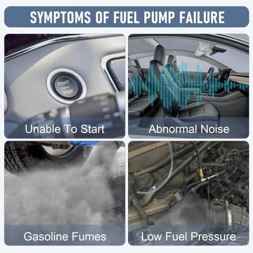 Electric Diesel Fuel Lift Pump Kit Compatible with Dodge Ram 2500 3500 1998 1999 2000 2001 2002 L6 5.9L Diesel Replace# DRP02