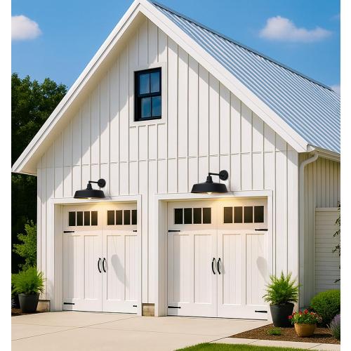 JOESA Extra Large 24” Outdoor gooseneck barn Light, Rustic Farmhouse Style Wall Mounted barn Lighting, Perfect for Outdoor Home, Porch and Garage Lighting