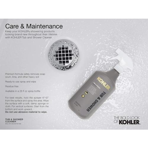 KOHLER 60 x 30 shower base with right-hand drain