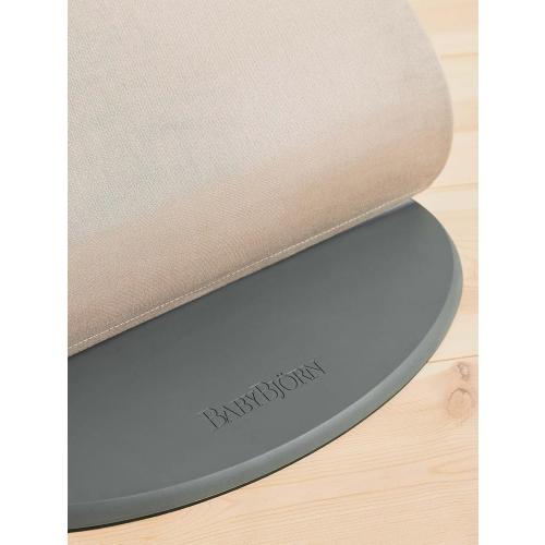 BabyBjörn Bouncer Bliss, Sand Gray, Woven, Classic Quilt | 2-in-1 Adjustable Baby Bouncer Seat and Toddler Chair, Newborn to Toddler (8-29 lbs), 4 Positions, Lightweight & Portable
