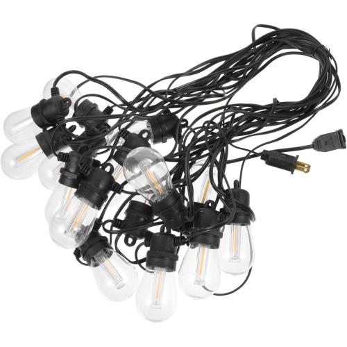 Outdoor String Lights Led Decorative Lamp for Garden Parties Shatterproof Bulbs for Christmas Camping and Festive Events
