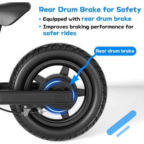 Hiboy Electric Balance Bike for Kids, 12-Inch Tires, 5.6/9 mph, Adjustable Seat, Up to 4.9 Miles, Electric Bike for Kids Ages 3–5