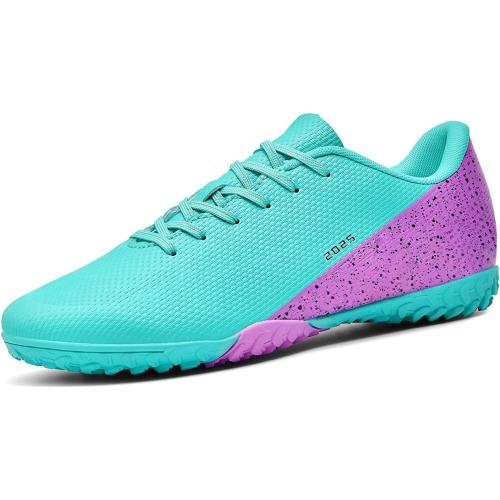 Size/S Mens Soccer Cleats Womens Indoor Soccer Shoes Wide Baseball Turf Shoes Adult Youth Rugby Shoes Big Boys Small Spikes AG TF Football Boots