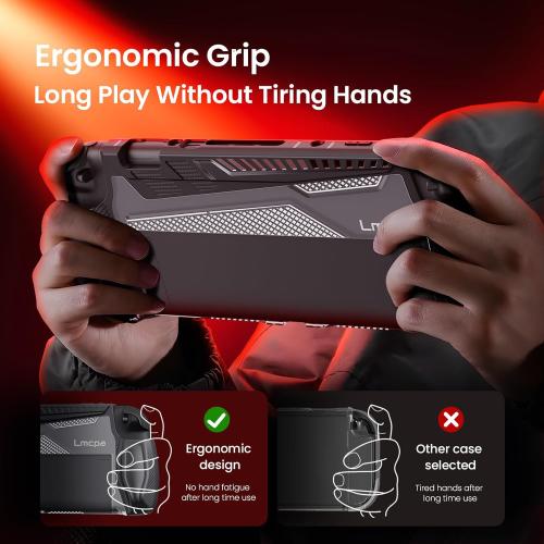 Dockable Case for Nintendo Switch 2 (2025)[7.9 inch] - TPU Grip Protective Cover for Switch New Gen 2025 Console & Joy-Con Controller Accessories - Black