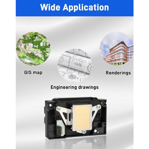 Upgrade L1800 DTF Printhead Replacement for L1800 DTF Printer, L1800 L1800D R1390 R1400 R1430 R1500W R260 R270 R330 DTF Printer, Smooth Ink Flow & Anti-Clogging Nozzle
