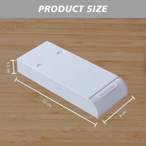 Periea Luna Under Desk Drawer Organizer, Self-Adhesive Storage Tray