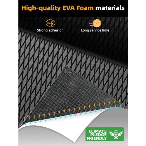 DARK GREY 94.5x 47.2 FOCEAN Boat Flooring - EVA Foam Boat Decking - Marine Flooring Marine Mats for Boats RV Yacht Kayak