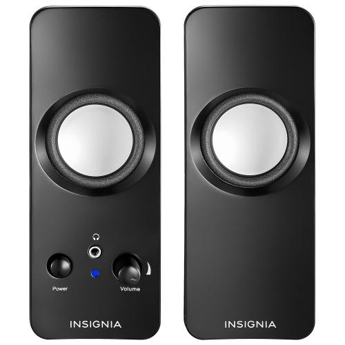 INSIGNIA Premium Audio Cables & Components – High-Fidelity Sound, Durable Materials, Compatible with Home Theater, Studio & Hi-Fi Systems (Powered Stereo Speakers, One Size)