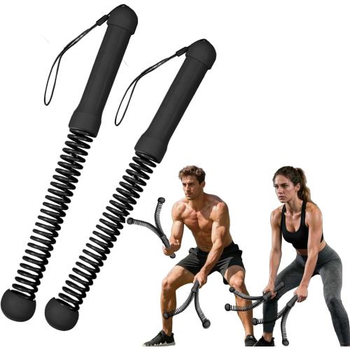 Weighted Ropeless Battle Ropes for Home Gym, Heavy Duty Portable Cordless Battle Ropes for Home and Outdoors，Workout Exercise Rope for Women and Men,2PCS