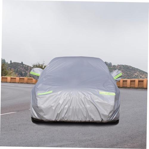GLEAVI Car Cover for Sun and Rain Full Coverage Indoor Outdoor Weatherproof Easy Access Uv Protection Peva