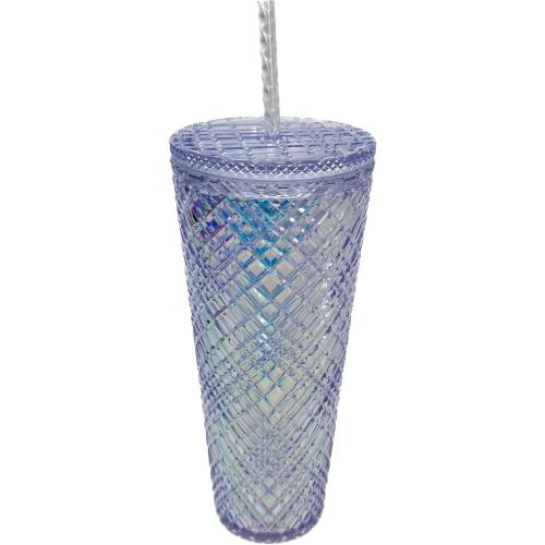 Starbucks 2022 Holiday Jewel Venti 24oz Tumbler with Straw (White)