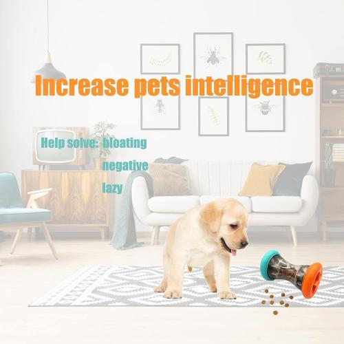 Aelflane Treat Dispensing Puzzle Toys,Interactive Dog Puzzle Toy, Dogs Enrichment Toy to Keep Them Busy,Slow Feeder,Perfect Alternative to Slow Feeder Dog Bowls to Improves Pets Digestion
