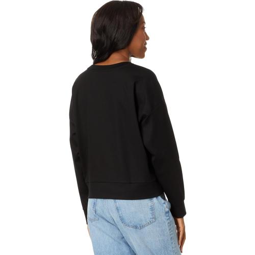 X-Small Eileen Fisher Womens Round Neck Boxy Top