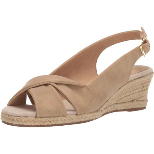 Easy Street Women's Maureen Espadrille Sandals Casual Shoes