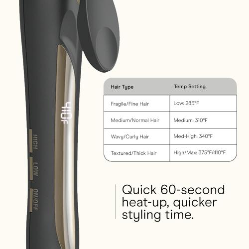 Infiniti PRO CONAIR Triple Barrel Waver Curling Iron, 3-Barrel Hair Waver to Create Long-Lasting Beachy Waves, for use on Medium to Long Hair, Dual Voltage, Gray